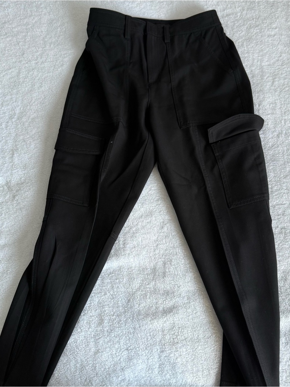 Black women’sCargo dress  Pants - Classic Utility Style